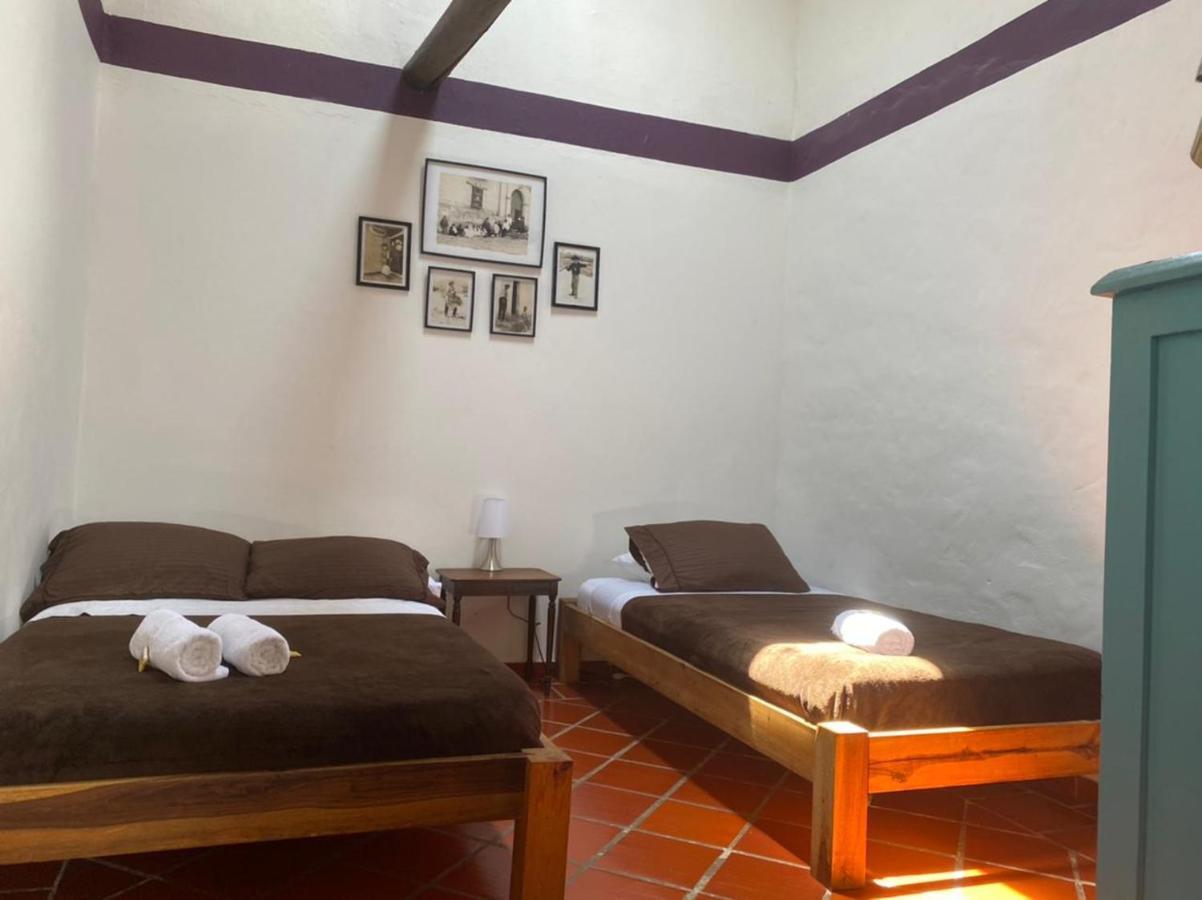 Popichi Hostel Villa de Leyva Buitenkant foto